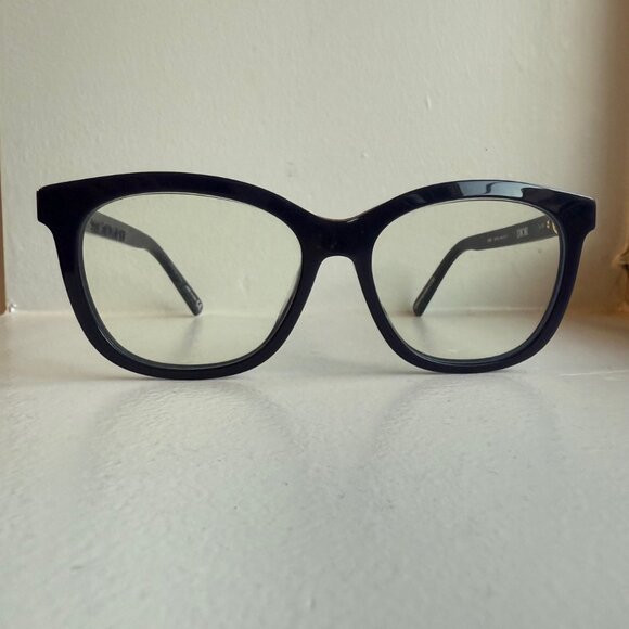 Christian Dior eyeglasses 30MontaigneMiniO B21 in blue w/ original case + cloth - Picture 1 of 8